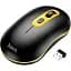 Бездротова миша Hoco GM21 Platinum 2.4G Business Wireless Mouse Black Yellow - мініатюра 1
