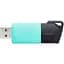Флеш Kingston Exodia M 256 ГБ Black/Teal (DTXM/256GB) - мініатюра 2