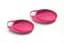 Набір тарілок Nuvita Easy Eating, рожевий, 2 шт. (NV8451Pink) - мініатюра 1