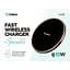Бездротовий зарядний пристрій Gelius Pro Sparkle Wireless Charger 15 W GP-WC003 Black - мініатюра 3