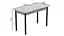 Стол кухонный Ferrum-decor Бенита 75x120x80 Черный ДСП Бетон 16мм (FRD-105572) - миниатюра 4
