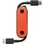 Кабель Native Union Pocket Cable USB-C to USB-C Oxyfire 0.17 м (POCK-C-OXY-NP) - миниатюра 1