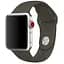 Силіконовий ремінець Watchbands для Apple Watch 42mm Розмір ML оливковий (WB101DEEPOLIVER) - мініатюра 1