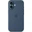 Чохол до мобільного телефона Apple iPhone16 Silicone Case with MagSafe - Denim (MYY23ZM/A) - мініатюра 3