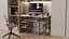 Комп'ютерний стіл Ferrum-decor Скай 75x140x60 білий ДСП Дуб Сонома 16мм (FRD-101082) - мініатюра 1