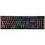 Клавіатура Xtrike ME GK-980 6 colors-LED Mechanical Red Switch USB Black (GK-980) - мініатюра 1