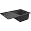 Мийка для кухні Grohe 780 x 500 мм, Granite Black (31639AP0) - мініатюра 1