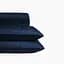 Простыня МВМ My Home Элегия 240x260 см синяя (BL-FS-21 DEEP BLUE) - миниатюра 4