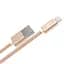 Кабель Hoco X2 Pisces Cable USB to Lightning 2A 1m Gold - миниатюра 1