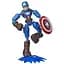Іграшка-фігурка Hasbro Bend and Flex Captain America героя фільму Месники серія Бенді 15 см (E7377_E7869) - мініатюра 1