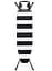 Дошка для прасування Rolser K-S Black Tube Blanco/Negro (K04016-2064) - мініатюра 1