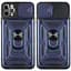 Чохол Ummi Camshield Serge Ring для Apple iPhone 12 Pro / 12 (6.1) Синій / Navy - мініатюра 2