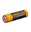 Аккумулятор 18650 Fenix 3400mAh 3.6V с micro-USB зарядкой (Черно-желтый) - миниатюра 2