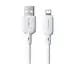 Кабель Baseus Silky Series Fast Charging Cable USB to iP 2.4A 1 м Белый - миниатюра 1