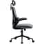 Офисное кресло GT Racer X-5728, черно-серое (X-5728 Black/Gray) - миниатюра 4