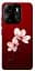 Чехол itsPrint Sakura red для Tecno Spark Go 2023 - миниатюра 1