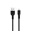 Кабель Hoco X20 USB to Lightning 1 м чорний - мініатюра 1