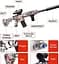 Бластер shoot Splatter M416 Gel Ball 5000 шт. гель кульок з бризками red - мініатюра 2