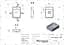 Умивальник Miraggio Marrakesh 380 matt 0000935, Білий матовий - мініатюра 5