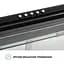 Витяжка пласка Perfelli PL 6042 BL LED - мініатюра 7