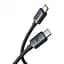 Кабель Baseus Crystal Shine Series Fast Charging Data Cable Type-C to Type-C 100W 1.2m CAJY000601 Black - мініатюра 2