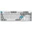 Клавіатура GamePro Asgard Drakkar Keychron Super Red Switch Wireless/Bluetooth/USB UA White (MK305WH) - мініатюра 1