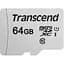 Карта пам'яті Transcend MicroSDXC 64GB UHS-I Class 10 300S (TS64GUSD300S) - мініатюра 1