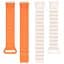 Ремінець Dual-color Magnetic для Xiaomi Mi Band 9/8/10 White / Orange - мініатюра 4
