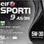 Синтетическое моторное масло Elf Sporti 9 A5/B5 5W-30 5 л SL/CF - миниатюра 2