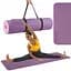 Коврик (мат) для йоги та фітнесу 4FIZJO TPE 180 x 60 x 1 см 4FJ0390 Violet/Pink (P-5907739316967) - мініатюра 2