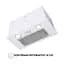 Витяжка повновбудована Perfelli BI 5652 WH 1000 LED - мініатюра 6