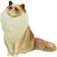 Дитяча іграшкова фігурка тварини Sitting Ragdoll Bambi TBS081-7 - мініатюра 1