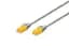 Патч-корд САТ 6A U-UTP 10м AWG 26/7 Cu LSZH сірий Digitus teh0018374 - мініатюра 1