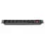 Блок розеток Atcom 1U 19 (PDU-8W-CN-WS) 8 розеток, з вимикачем, ал. корпус, німецький тип, без кабеля (AT1801) - мініатюра 1