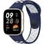 Ремінець DK для Xiaomi Redmi Watch 3 Silicone Sport Band Nike (blue / white) - мініатюра 1