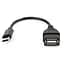 Дата кабель OTG USB 2.0 AF to Type-C Vinga (VCPDCOTGTCBK) - мініатюра 2