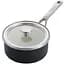 Ківш KitchenAid Steel Core з кришкою 16 см 1.3 л матовий чорний (CC005997-001) - мініатюра 1