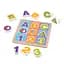 Дерев'яний формовий пазл Melissa&Doug Букви/Цифри, 9 елементів (MD1899) - мініатюра 2