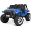 Електромобіль джип Bambi M4282EBLR-4 12V 10AH 2.4G шкіряне сидіння EVA синій - мініатюра 1