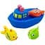 Набір іграшок для купання Bibi Toys Кораблик і морські мешканці 4 шт. (761049BT) - мініатюра 2
