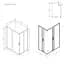 Душова кабіна Am.Pm Gem Twin Slide 120x80 см скло прозрачне black matt W90UG-404-120280-BT, Чорний матовий, Універсальна, прозрачний, Чорний матовий - мініатюра 7