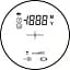 Дальномер лазерный Hawke LRF LCD 6x25, 800 м - миниатюра 4