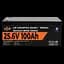 Акумулятор LP LiFePO4 24V (25,6V) - 100 Ah (2560Wh) (Smart BMS 100А) з BT пластик - мініатюра 1