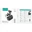 Навушники Hoco EW22 Cantante True Wireless ENC Noise Cancelling BT Headset чорні - мініатюра 5