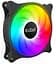 Вентилятор PcCooler FX 120 ARGB BK 3in1, чорний (FX 120 ARGB BK 3in1) - мініатюра 2