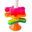 Пірамідка-спінер Fat Brain Toys MiniSpinny тактильна (F134ML) - мініатюра 2