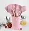 Набор кухонных принадлежностей Edenberg Silicone kitchen utensils set 12 предметов Розовый - миниатюра 2