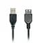 Дата кабель подовжувач USB2.0 АМ/АF Cablexpert (CCF-USB2-AMAF-15) - миниатюра 1