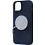 Чехол-накладка Njord Salmon Leather MagSafe Case Blue для iPhone 15 (NA51SL01) - миниатюра 3