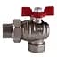 Кран кульовий Arco 3/4″ Sena 154304 кутовий з американкою - мініатюра 1